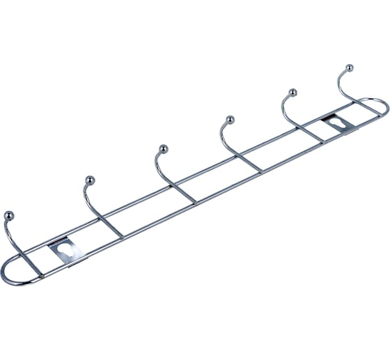 Вешалка Рыжий кот 6 крючков ELINE-WH-2 312057