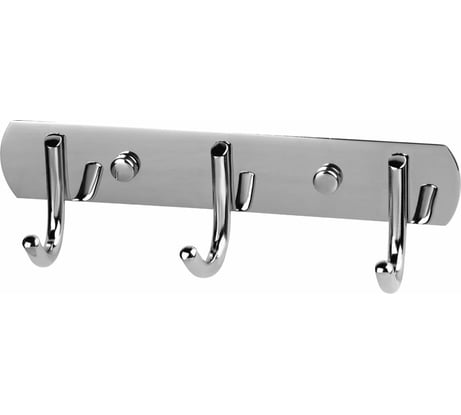 Вешалка Рыжий кот с 3-мя крючками нержавеющая сталь SSA-017-3 310788