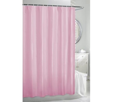 Штора для ванной 180х180см розовая Рыжий кот 005806