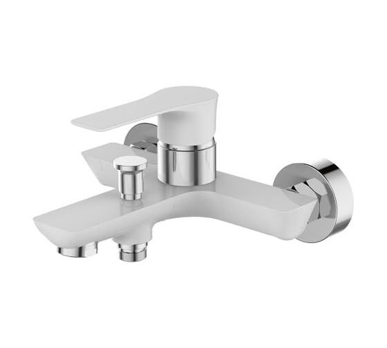 Смеситель DEVIDA серия ZUTTO-WHITE ванна DVS1224-14Wi
