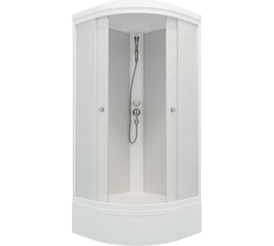 Душевая кабина MARONI  QUADRO SR90M-LN-DN4 90x90x228 + сифон D50 мм 466168