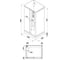 Душевая кабина MARONI  LINE RG100L-BND-DN4 100x80x228 + сифон D90 мм 468396 3