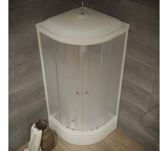 Душевая кабина MARONI  GALAXY SR90M-STN-DN4 90x90x228 + сифон D50 мм 467719