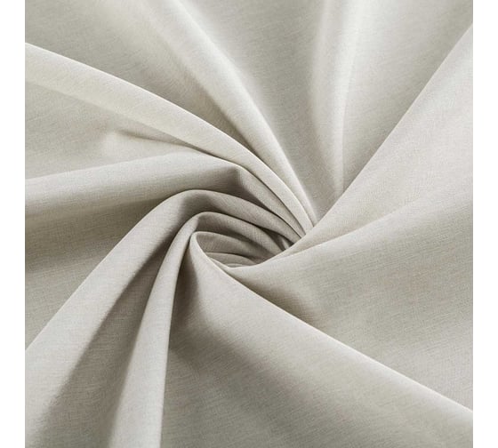 Штора для ванной комнаты Ridberg льняная 180x200 см, Коричневый 1212168