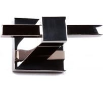 Двойной крючок для полотенец Nofer BARCELONA из нержавеющей стали 16907.B