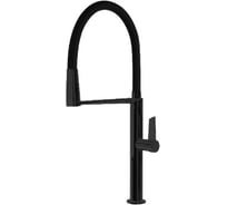 Смеситель для кухни Ramon Soler KITCHEN MAGNET с магнитным клапаном и гибким шлангом, черный 388801MCNM