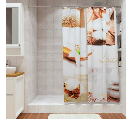 Шторка для ванной Fora Нежность PH12