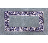 Коврик для ванной Fora Эконом, голубой, 45х75см FOR-M002BL