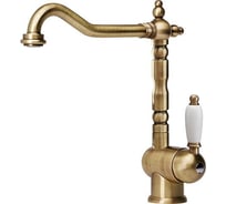 Смеситель FRANKE Old England 1 ручка, бронза 115.0028.205