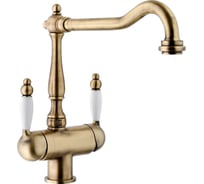 Смеситель FRANKE Old England Clear Water с фильтрацией, бронза 115.0370.684