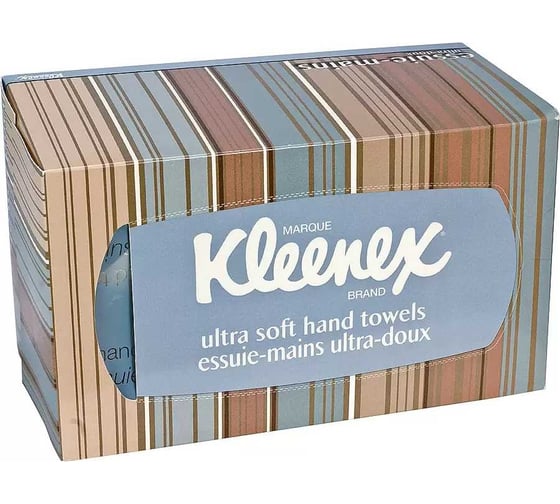 Салфетка нетканая KIMBERLY-CLARK PROF KLEENEX 1 слой, 70 шт в коробке, белый, целлюлоза, коробка-диспенсер KIMBERLY-CLARK 1//18 KC-1126