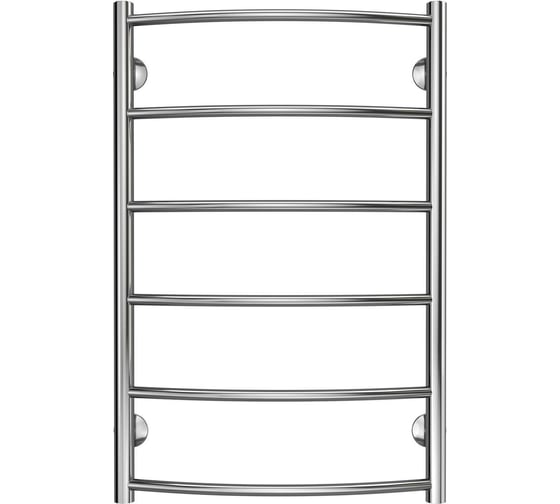 Водяной полотенцесушитель Azario VERONA 500/800 6 перекладин, 1"-1/2", полированный 00088179