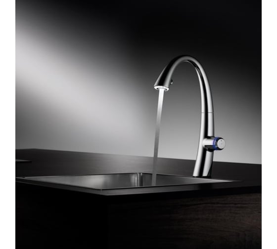 Смеситель FRANKE KWC ZOE TOUCH LIGHT PRO сталь 115.0393.163