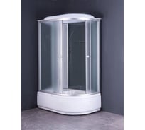 Душевая кабина GROSSBERG 1200х800х2150, высокий поддон 40 см, стекло матовое PB 120 L