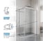Душевой уголок GuteWetter GWMPKB019RC-07 90x80x200 см, цвет фурнитуры хром матовый, цвет стекла бесцветный, стекло закаленное 6 мм 4698033022333 3