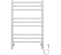 Электрический полотенцесушитель Azario ANCONA 500/800 белый, R, 9 квадратных перекладин 00088199