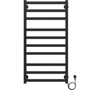 Электрический полотенцесушитель Azario PALERMO 500/1000 черный, R, 10 перекладин 00088249