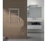 Электрический полотенцесушитель Azario VERONA 400/600 с полкой, R, 3 перекладины 00088204 4