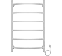 Электрический полотенцесушитель Azario VERONA 500/800 белый, R, 6 перекладин 00088221