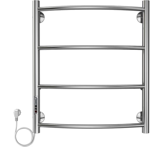 Электрический полотенцесушитель Azario VERONA 500/600 L, 4 перекладины 00088208 1