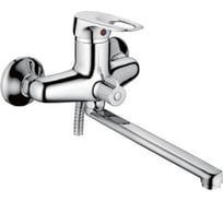 Смеситель для ванны Valfex Alioth Сhrome, длинный излив, латунь VF.2204