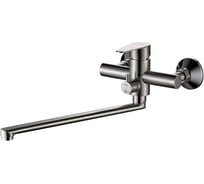 Смеситель для ванны Valfex Rigel Сhrome, длинный излив, нерж. сталь VF.22802