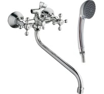 Смеситель для ванны Valfex Libra Сhrome-1, длинный излив, шаровый переключатель, латунь VF.2208