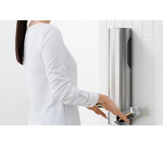 Сушилка для рук DYSON Airblade 9kJ HU03, нержавеющая сталь 00000075056