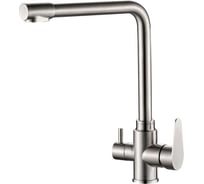 Смеситель для кухни Valfex Rigel Сhrome с подключением фильтра, нержавеющая сталь VF.76802