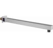 Кронштейн для верхнего душа CULTO 400 прямоугольный, резьба 1/2, латунь, хром глянец СA01GL