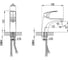 Смеситель для раковины CULTO IDEAL WB01IDE 7