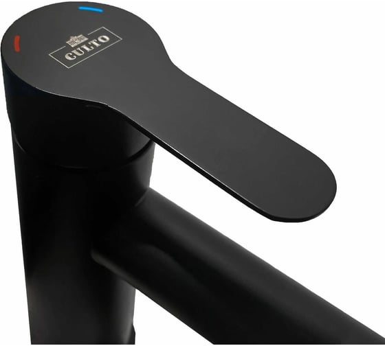 Смеситель для раковины CULTO FERRO BLACK черный WB01FRB