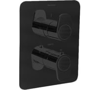 Встраиваемый термостатический смеситель для душа Ramon Soler ALEXIA черный, на 1 выход 362411SNM