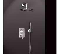 Встраиваемый смеситель для душа с душевым комплектом Ramon Soler ALEXIA никель, на 2 выхода K3615021NC