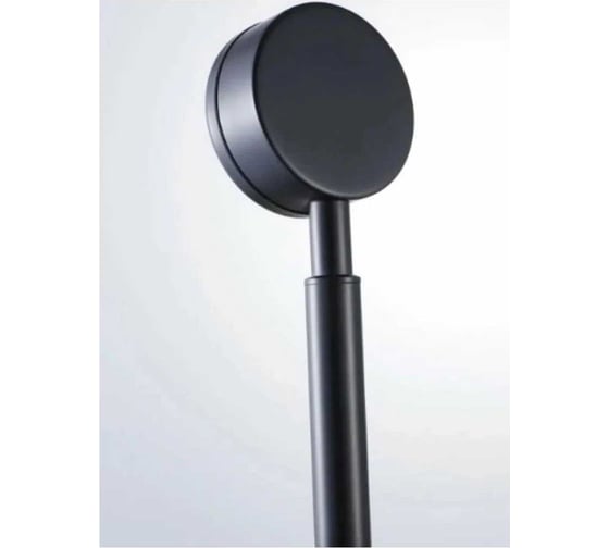 Смеситель для ванны CULTO FERRO BLACK черный, с коротким изливом и душевым набором BS01FRB