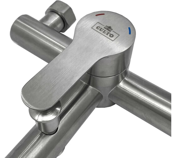 Смеситель для ванны CULTO FERRO с душевым комплектом, с коротким изливом BS01FR УТ-99903083