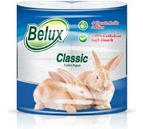 Туалетная бумага Belux Classic 3 слоя 4 рулона белая 274417