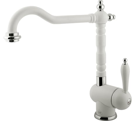 Смеситель для кухни Timo Morea 2406F white matt