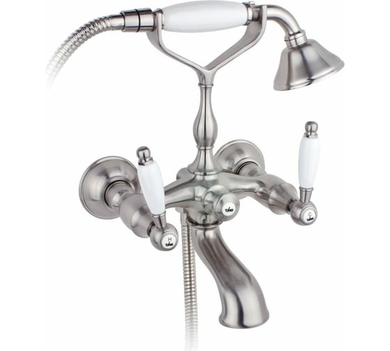 Смеситель для ванны с душем Timo Ritz 0144Y silver