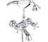 Смеситель для ванны с душем Timo Ritz 0144Y chrome gold cross 1