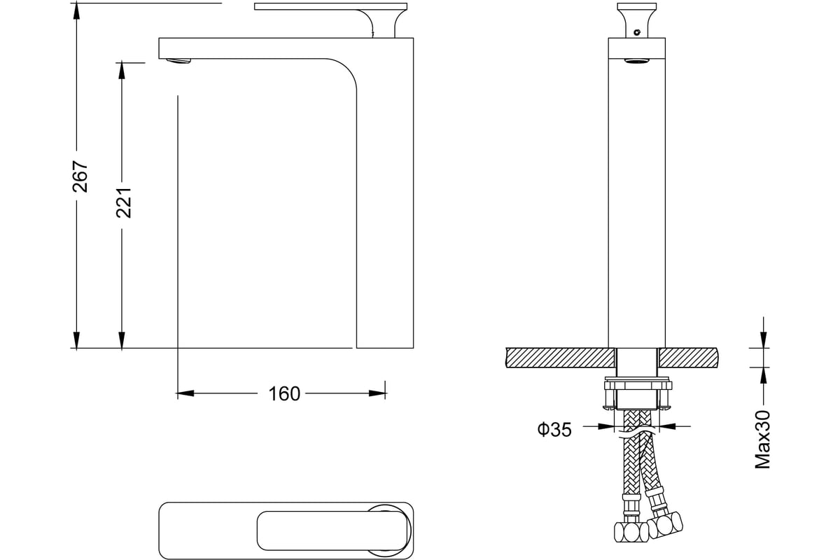 Смеситель для раковины чаши Timo Torne 4311 02F в Санкт-Петербурге ...
