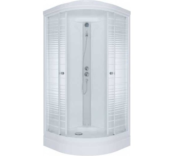 Душевая кабина MARONI LINE NEW SR90L-BND-DN4 90x90x215 см + сифон D90 мм 469727