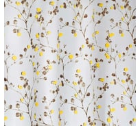 Штора для ванных комнат RIDDER Berry бежевый/коричневый 180x200 46378