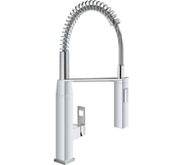 Смеситель для мойки Grohe Eurocube на одно отверстие, профессиональный 31395000