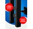 Полотенцесушитель электрический ENERGY DART 1200x100 черный УТ-УТ-01132 10