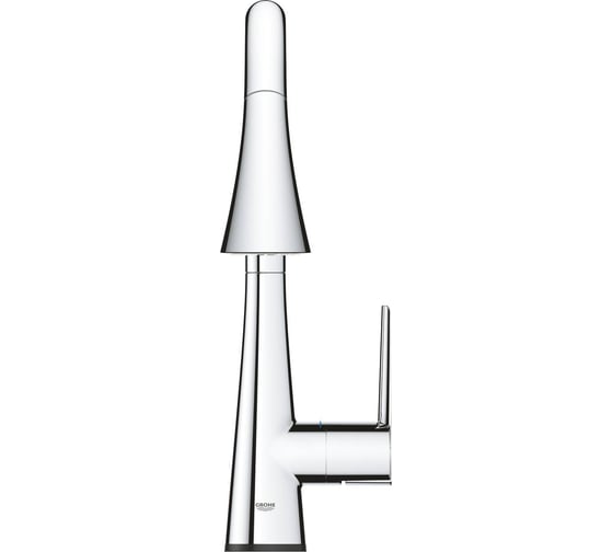 Сенсорный однорычажный смеситель Grohe Zedra Touch для мойки 30219002