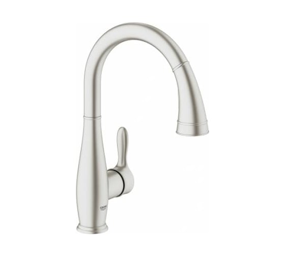 Смеситель для мойки Grohe Parkfield с выдвижной лейкой 30215DC1 1