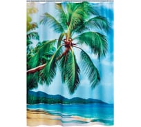 Штора для ванных комнат RIDDER Caribbean цветной, 180x200 42083000