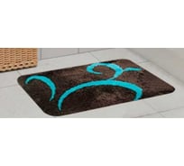 Ковер для ванной комнаты MY SPACE Ornament 50x80 см, микрофибра, подложка из латекса MM5080003