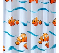 Штора для ванных комнат RIDDER Clown цветной 180x200 33384